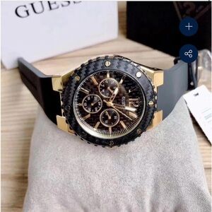 GUESS Overdrive Silicone Watch, With Box, Like New